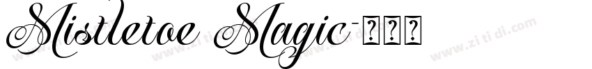 Mistletoe Magic字体转换
